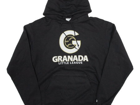 CHAMPION Granada Little League Mens Black Hoodie USA L Online Hot Sale