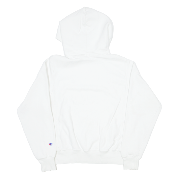 CHAMPION REVERSE WEAVE Mens White Hoodie S Sale