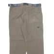 BIAGGINI Outdoor Mens Trousers Brown Regular Straight W36 L30 Online now