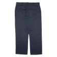 DICKIES 774 Workwear Womens Trousers Blue Regular Straight W36 L29 on Sale