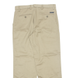 DOCKERS D3 Khaki Mens Trousers Beige Classic Straight W32 L29 Fashion