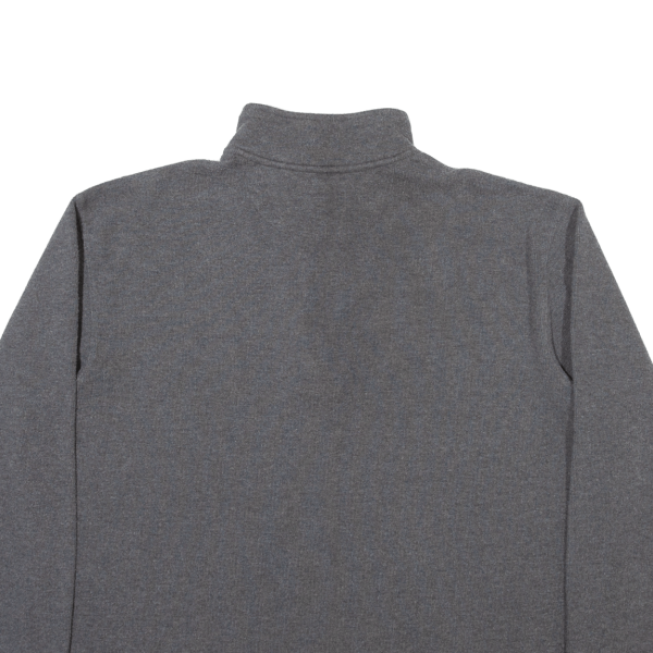 CHAPS Mens Jumper Grey 1 4 Zip Tight Knit L For Sale