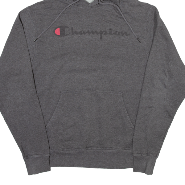 CHAMPION Mens Grey Hoodie S Sale