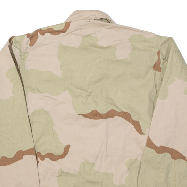 Army Mens Military Jacket Beige Camouflage XS For Sale