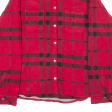 DICKIES Womens Lumberjack Jacket Red Flannel Plaid XL Fashion