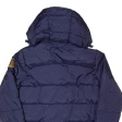 DICKIES Mens Puffer Jacket Blue Hooded S Sale