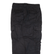 Cargo Womens Trousers Black Relaxed Tapered W30 L27 For Sale