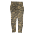 CLOCKHOUSE Camo Womens Trousers Green Slim Skinny W29 L29 Fashion