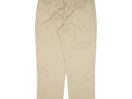 DICKIES Workwear Mens Trousers Beige Regular Straight W40 L31 For Discount