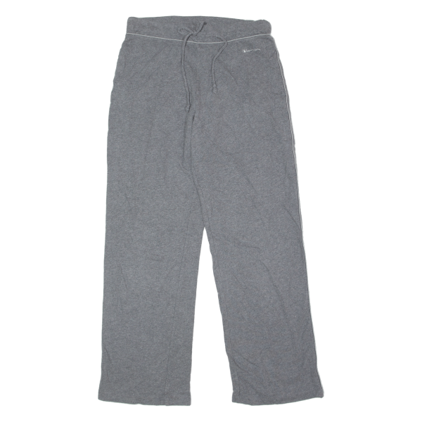 CHAMPION Mens Sweatpants Grey Straight S W28 L29 Supply