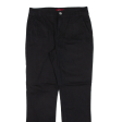 DICKIES Workwear Womens Trousers Black Regular Straight W30 L30 For Cheap