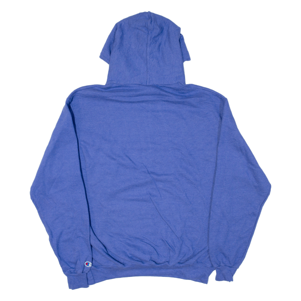 CHAMPION The Neal Agency Mens Blue Hoodie L Online Hot Sale