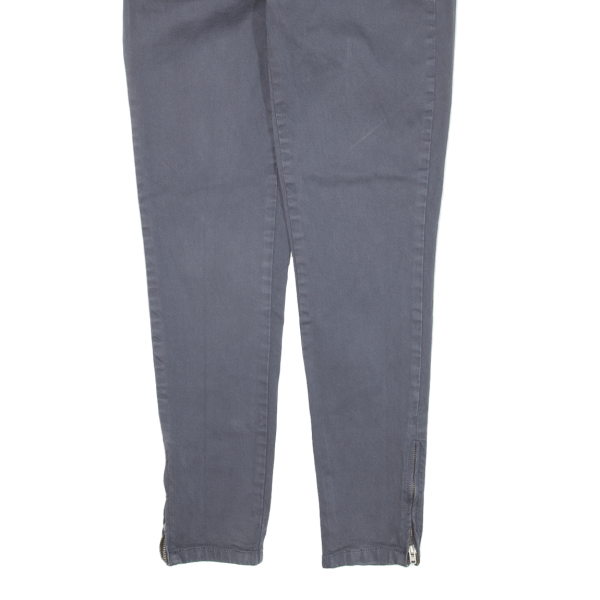 CALVIN KLEIN Womens Trousers Grey Slim Skinny W28 L25 Online Hot Sale