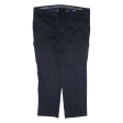 CLUB OF COMFORT Cargo Mens Trousers Blue Regular Straight W43 L28 Cheap