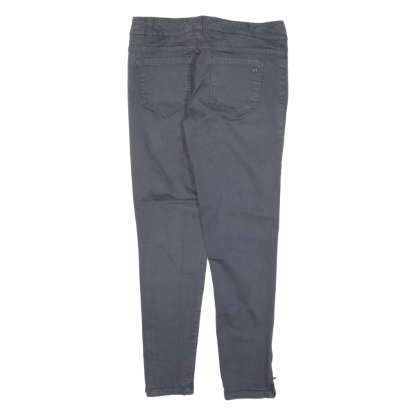 CALVIN KLEIN Womens Trousers Grey Slim Skinny W28 L25 Online Hot Sale