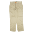 DOCKERS D3 Khaki Mens Trousers Beige Regular Straight W36 L34 Online Sale