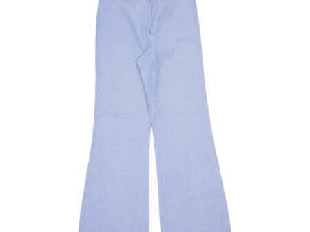 Womens Trousers Blue Regular Bootcut W27 L32 Online Sale