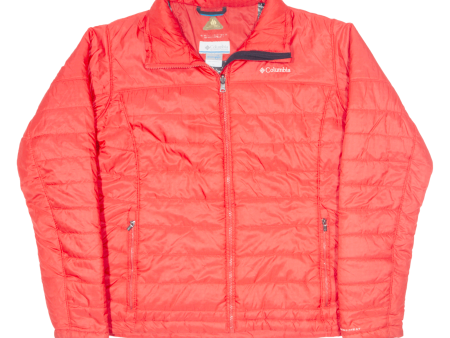 COLUMBIA Omni-Heat Insulated Womens Puffer Jacket Red XL Online