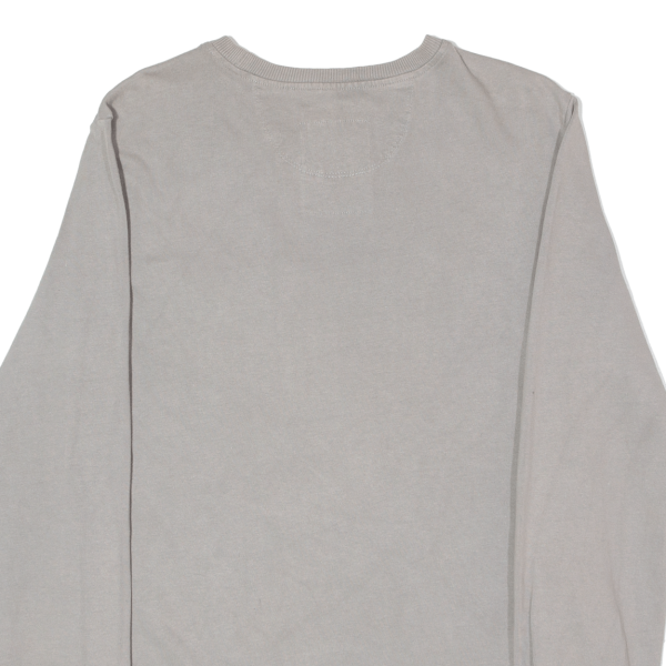 DKNY Jeans Mens Sweatshirt Grey M Hot on Sale