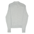 CALVIN KLEIN JEANS Full Zip Mens Sweatshirt Grey M Supply