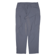 Cargo Mens Trousers Blue Regular Straight W33 L30 For Cheap