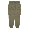 Cargo Womens Trousers Green Regular Tapered W30 L27 Online now