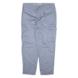 CLOCKHOUSE Cargo High Rise Womens Trousers Blue Relaxed Tapered W34 L26 Online now