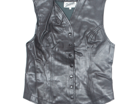 CHICAGO Boys Waistcoat Black 90s M Online Hot Sale