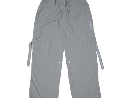 ZUMBA Outdoor Womens Trousers Grey Loose Straight W30 L33 Hot on Sale