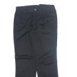 CHAPS Pleated Chino Boys Trousers Black Regular Straight W32 L32 Hot on Sale