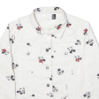 DISNEY Mickey Mouse Girls Denim Jacket White M Cheap