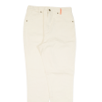 BIRGINI Womens Trousers Yellow Slim Tapered W27 L30 Online now