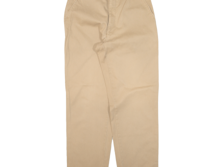 DOCKERS Mens Trousers Beige Regular Tapered W30 L30 Fashion