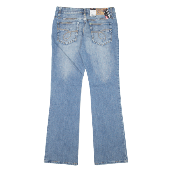 DIESEL Rabox Womens Jeans Blue Regular Bootcut Stone Wash W30 L33 on Sale