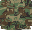 AMERICAN APPAREL, INC. Hot Weather Woodland Combat Mens Military Jacket Green Camouflage S Discount