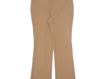 ZARA Womens Trousers Brown Regular Bootcut W35 L32 on Sale