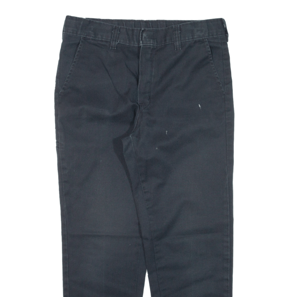 DICKIES Workwear Girls Trousers Black Regular Tapered W28 L24 Online Hot Sale