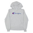 CHAMPION REVERSE WEAVE Womens Grey Hoodie L For Discount