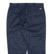 DICKIES Workwear Mens Trousers Blue Regular Straight W38 L24 Hot on Sale