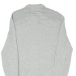 CALVIN KLEIN JEANS Full Zip Mens Sweatshirt Grey M Supply