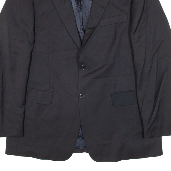 BALMAIN Mens Blazer Jacket Black Wool 3XL For Cheap