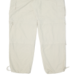 CANDA Outdoor Detachable Leg Mens Trousers Cream Relaxed Tapered W36 L34 on Sale