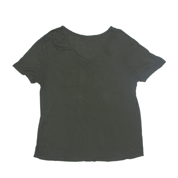 ALEXANDER WANG T-Shirt Green Short Sleeve Womens L Online Sale