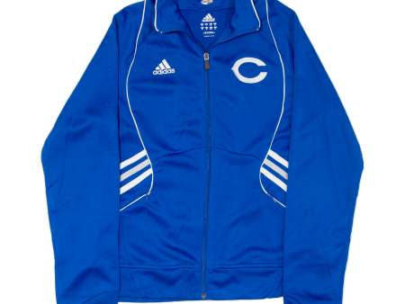 ADIDAS Climalite Chicago Bears Womens Track Jacket Blue USA UK 18 For Sale