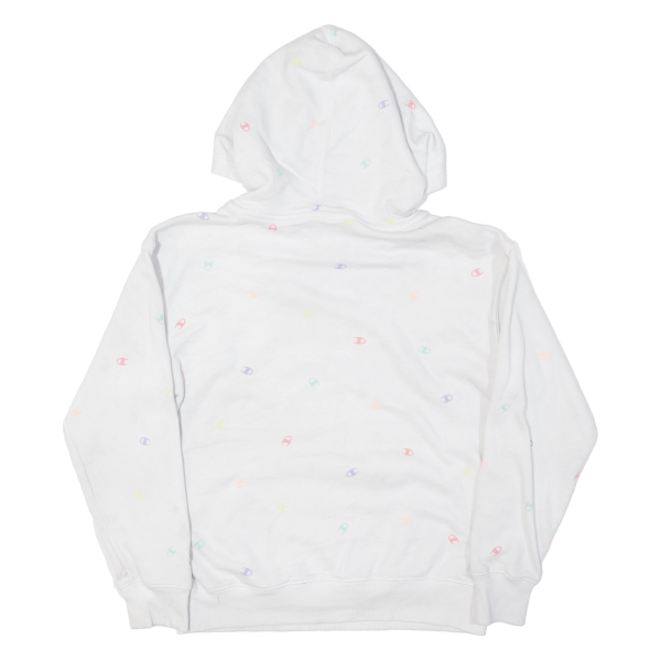 CHAMPION Boys White Hoodie XL For Sale