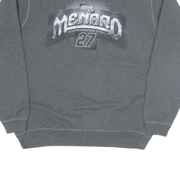 CHASE AUTHENTICS NASCAR Paul Menard Mens Sweatshirt Grey 90s USA XL Fashion