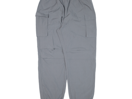 Cargo Womens Trousers Grey Loose Tapered W28 L29 Online Hot Sale