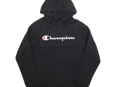 CHAMPION Mens Black Hoodie XS on Sale