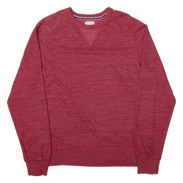 CHAMPION Mens Sweatshirt Red L Online now