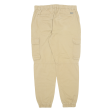 Cargo Womens Trousers Beige Regular Tapered W32 L28 Cheap